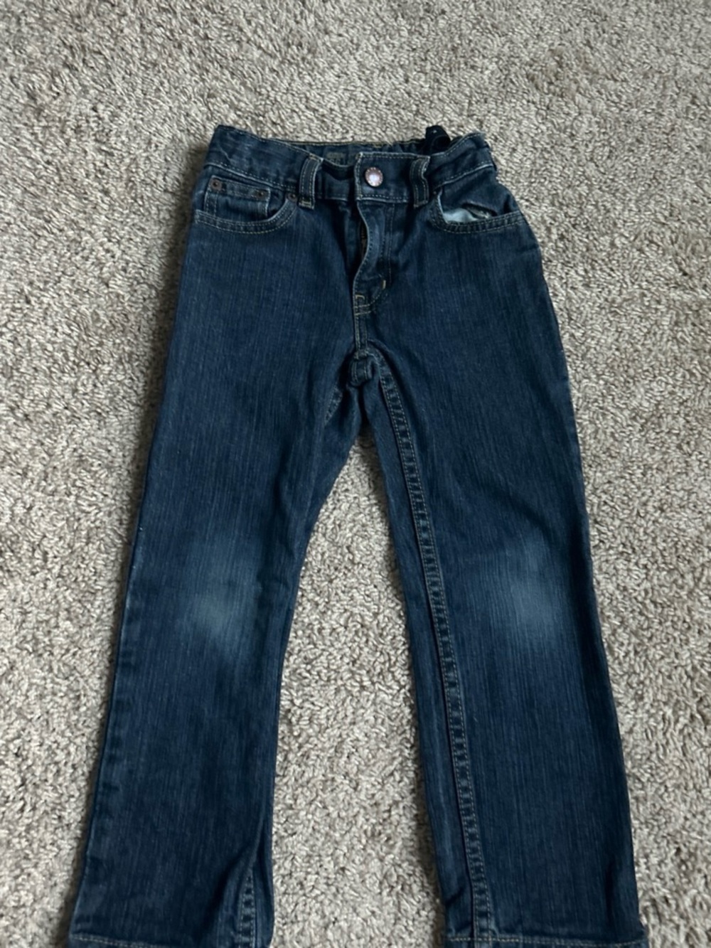 Children's Dark Denim Jeans - Classic Blue